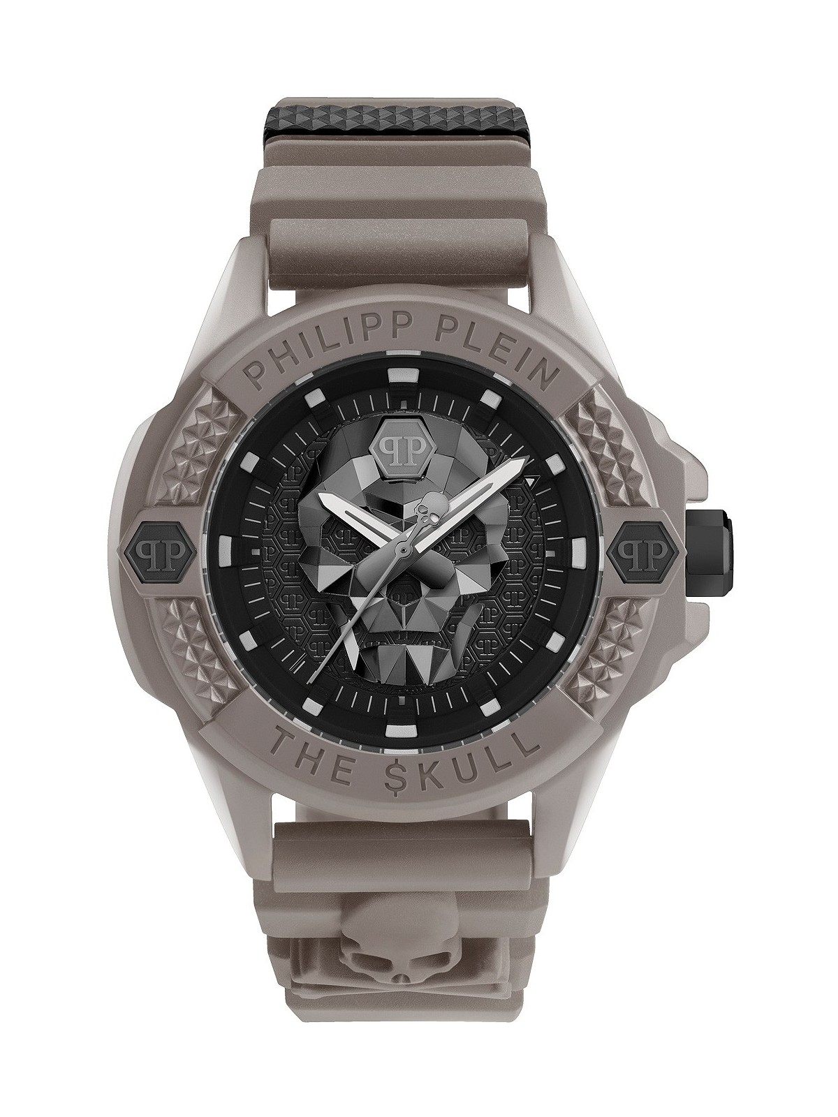 orologio uomo Philipp Plein PWUBA0323 The $kull Ecoceramic Mens Watch 44mm 5ATM
