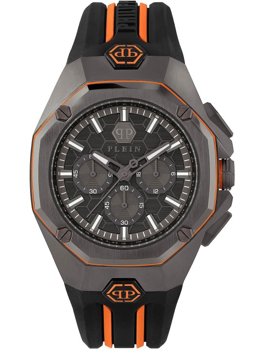 orologio uomo Philipp Plein PWTBA0523 Hyper $port Chronograph Mens Watch 45mm 5ATM