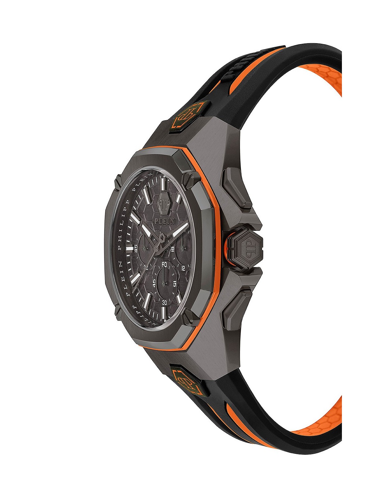 orologio uomo Philipp Plein PWTBA0523 Hyper $port Chronograph Mens Watch 45mm 5ATM