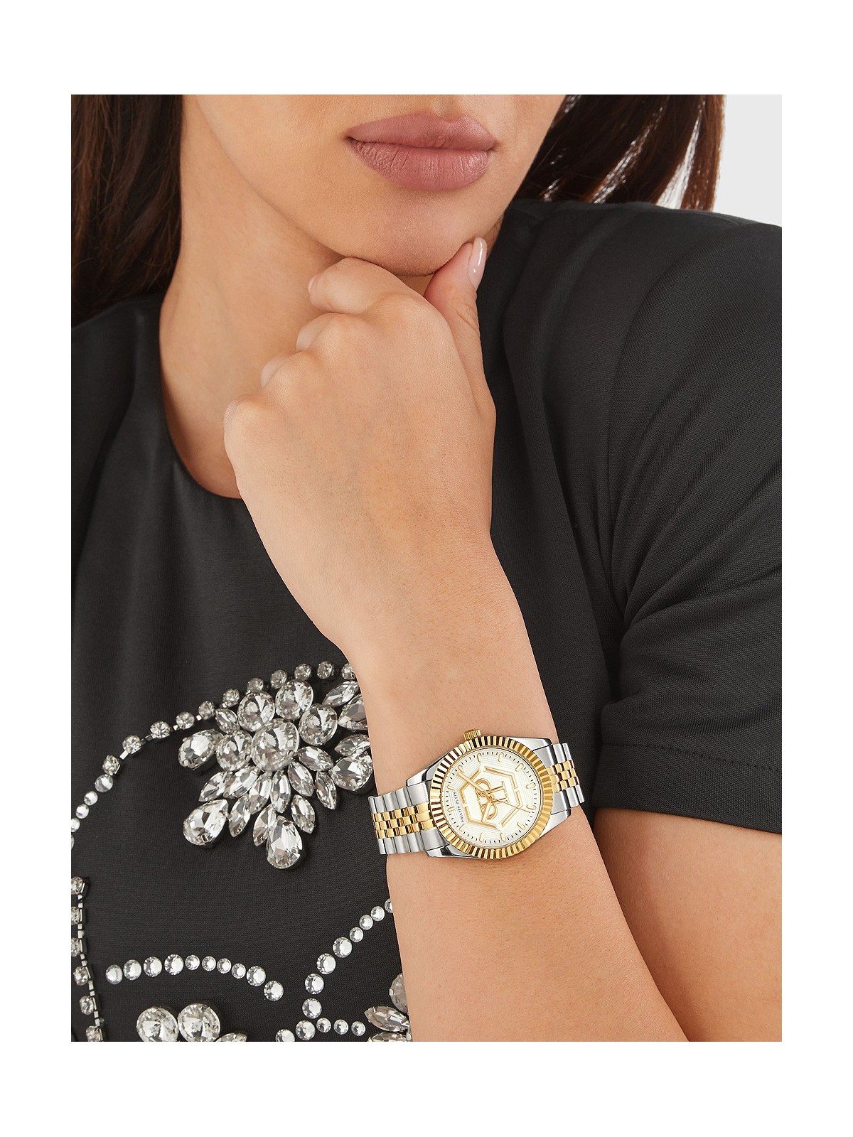 orologio donna Philipp Plein PW2BA0323 Street Couture Ladies Watch 38mm 5ATM