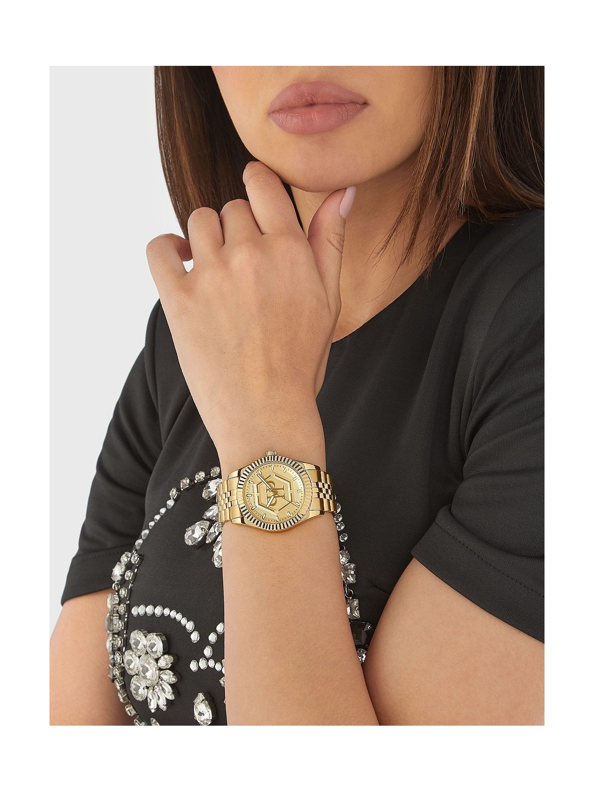 orologio donna Philipp Plein PW2BA0523 Street Couture Ladies Watch 38mm 5ATM
