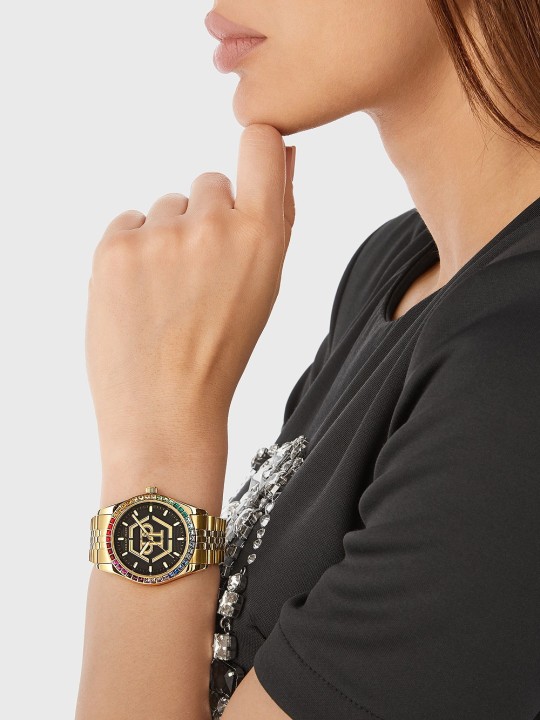 orologio donna Philipp Plein PW2BA0623 Street Couture Ladies Watch 38mm 5ATM