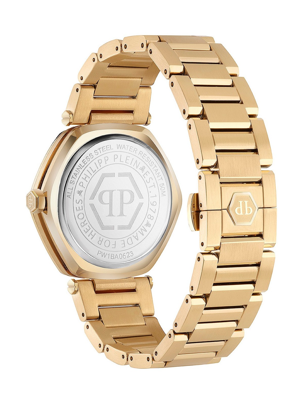 orologio donna Philipp Plein PW1BA0623 The Hexagon Ladies Watch 38mm 5ATM