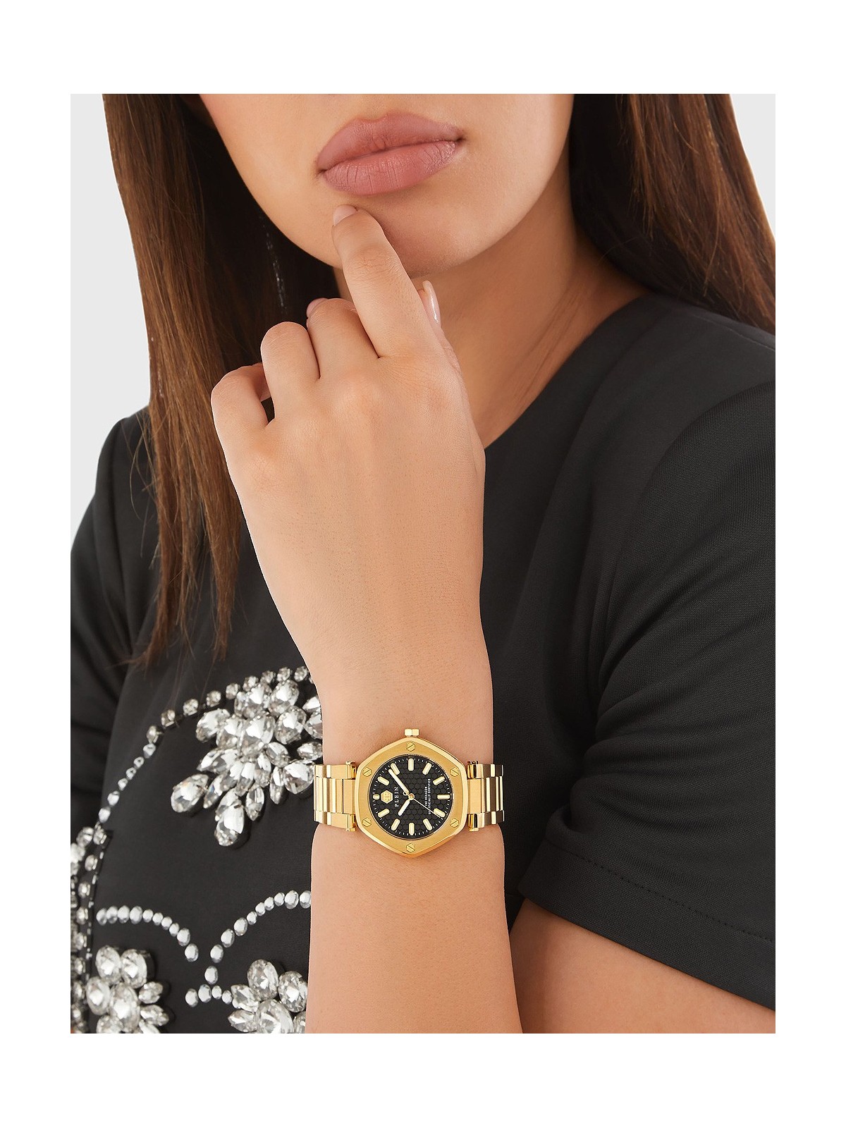 orologio donna Philipp Plein PW1BA0623 The Hexagon Ladies Watch 38mm 5ATM