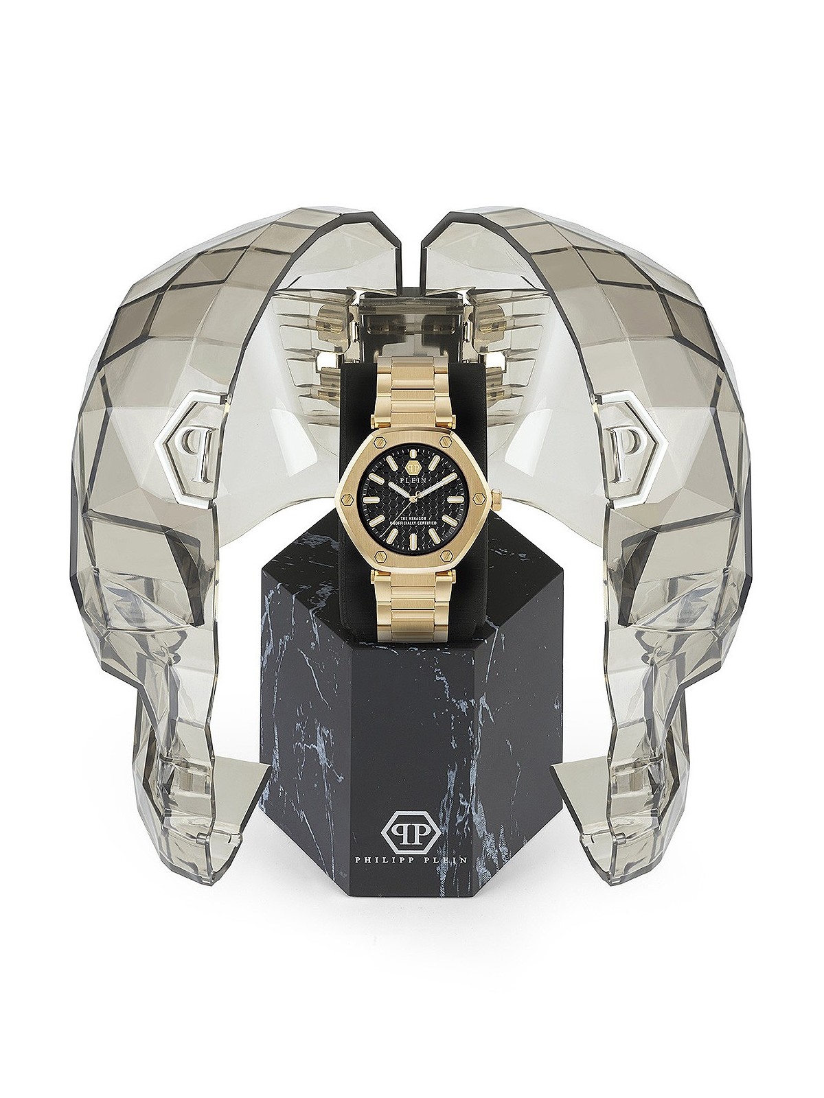 orologio donna Philipp Plein PW1BA0623 The Hexagon Ladies Watch 38mm 5ATM