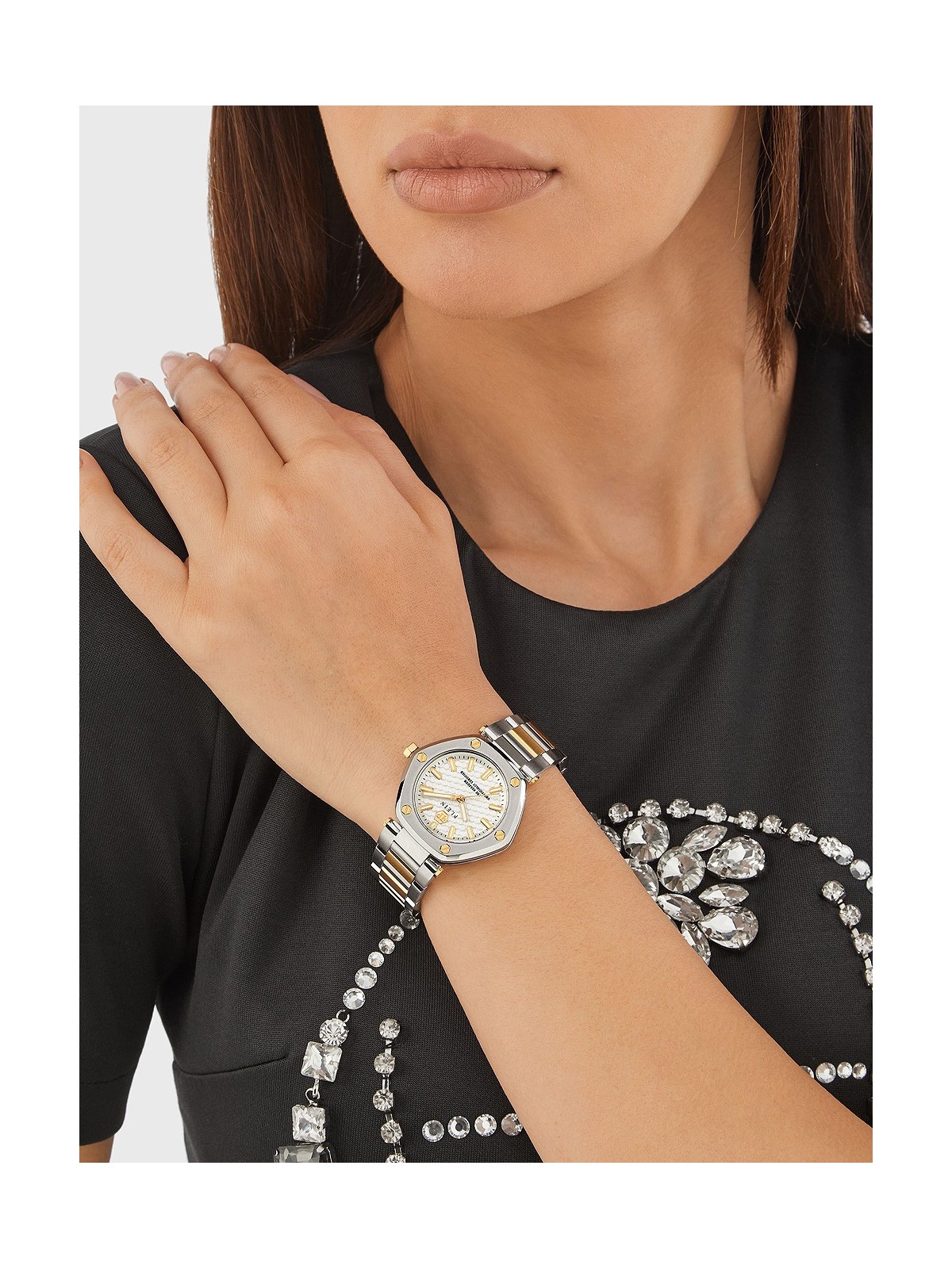 orologio donna Philipp Plein PW1BA0523 The Hexagon Ladies Watch 38mm 5ATM