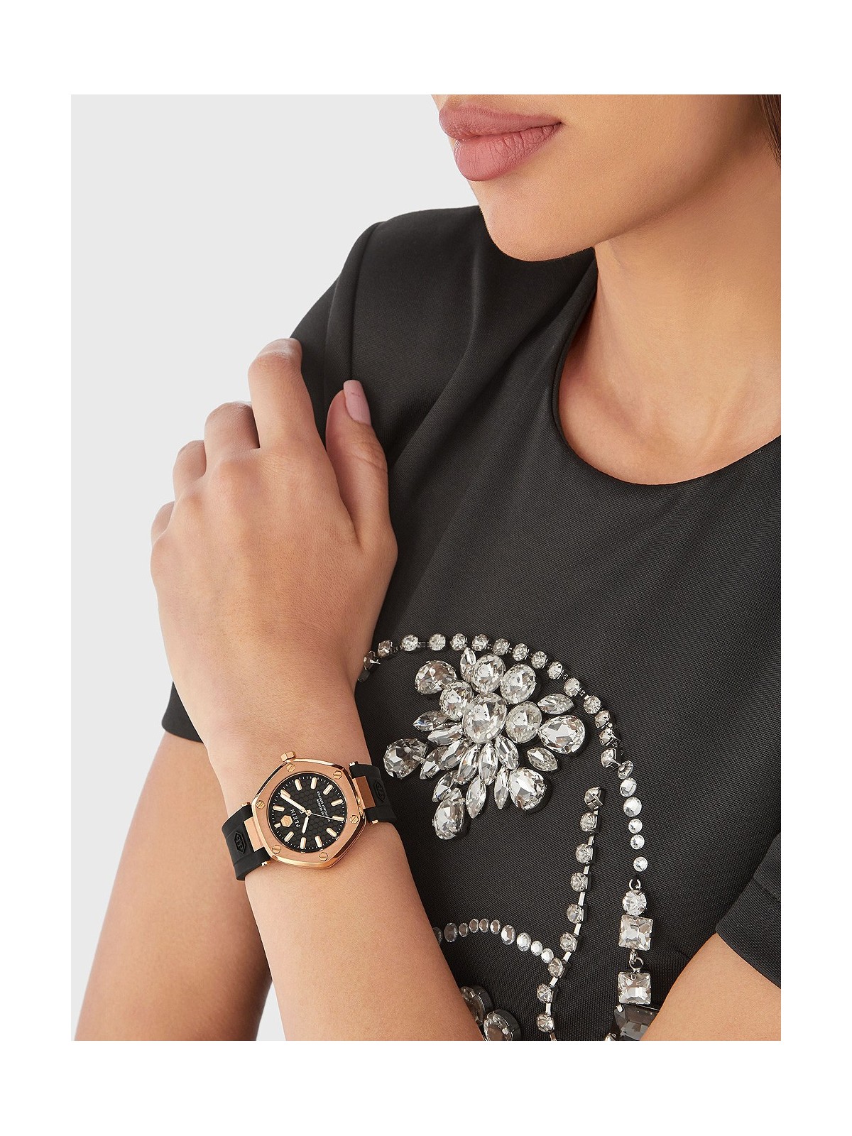orologio donna Philipp Plein PW1BA0323 The Hexagon Ladies Watch 38mm 5ATM