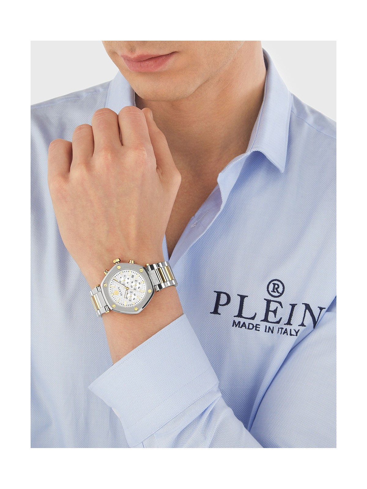 orologio unisex Philipp Plein PWZBA0423 The Hexagon Chronograph Unisex Watch 42mm 5ATM