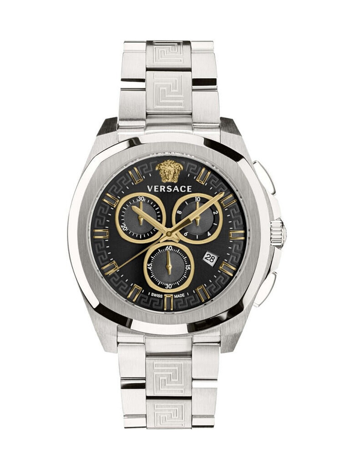 orologio uomo Versace VE7CA0723 New Chronograph Geo Mens Watch 43mm 5ATM