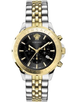 orologio uomo Versace VEV602223 Signature Chronograph Mens Watch 44mm 5ATM