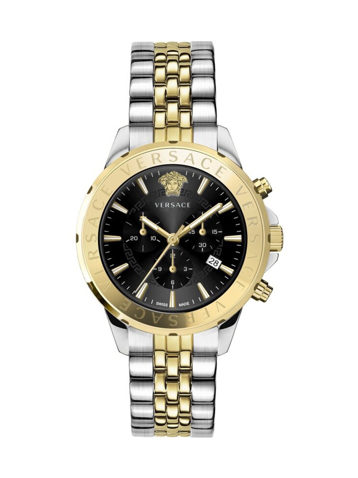 orologio uomo Versace VEV602223 Signature Chronograph Mens Watch 44mm 5ATM