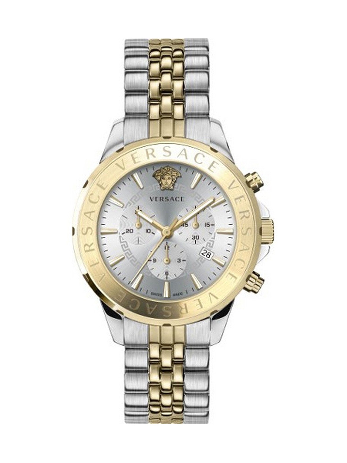orologio uomo Versace VEV601623 Signature Chronograph Mens Watch 44mm 5ATM