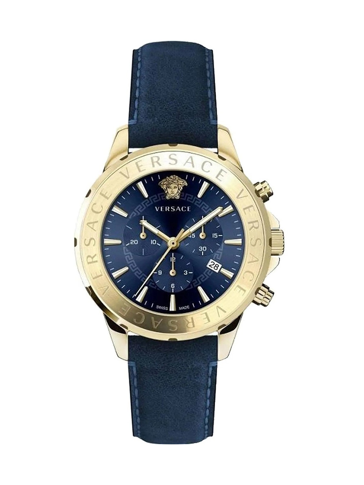 orologio uomo Versace VEV601423 Signature Chronograph Mens Watch 44mm 5ATM