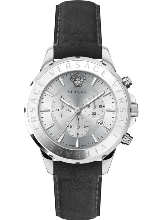 orologio uomo Versace VEV601223 Signature Chronograph Mens Watch 44mm 5ATM