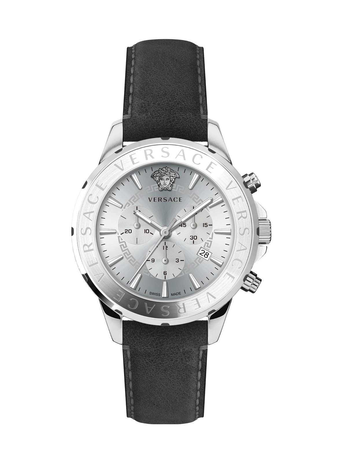 orologio uomo Versace VEV601223 Signature Chronograph Mens Watch 44mm 5ATM