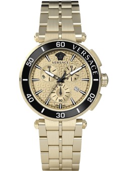 orologio uomo Versace VE3L00622 Greca Chronograph Mens Watch 45mm 5ATM