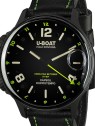 orologio uomo U-Boat 9675 Capsoil Doppiotempo DLC GMT Mens Watch 55mm 10ATM