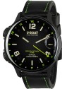 orologio uomo U-Boat 9675 Capsoil Doppiotempo DLC GMT Mens Watch 55mm 10ATM