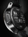 orologio uomo U-Boat 9675 Capsoil Doppiotempo DLC GMT Mens Watch 55mm 10ATM