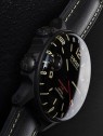 orologio uomo U-Boat 9671 Capsoil Doppiotempo DLC GMT Mens Watch 55mm 10ATM