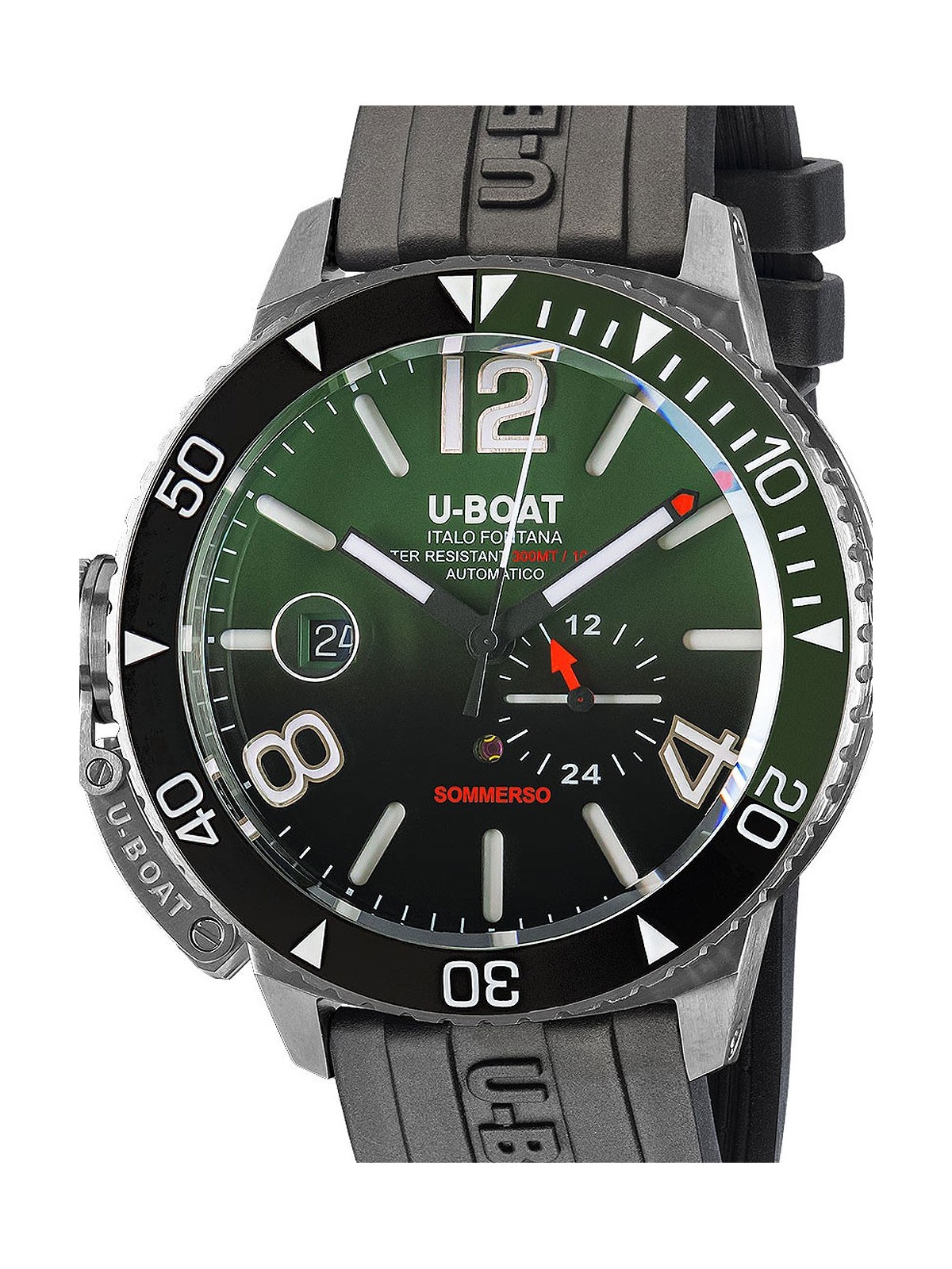 orologio uomo U-Boat 9520 Sommerso Automatic Mens Watch 46mm 30ATM