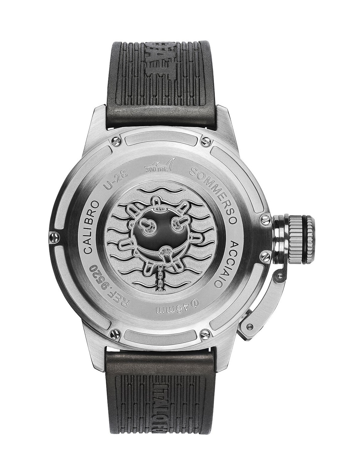 orologio uomo U-Boat 9520 Sommerso Automatic Mens Watch 46mm 30ATM