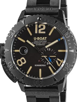 orologio uomo U-Boat 9015/MT Sommerso DLC Automatic Mens Watch 46mm 30ATM
