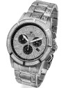 orologio uomo Louis XVI LXVI1127 Majeste Iced Out Chronograph Mens Watch 43mm 5ATM