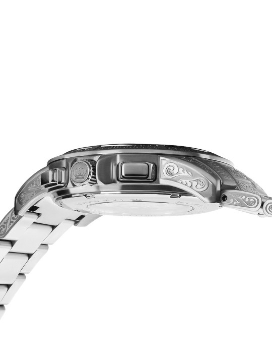 orologio uomo Louis XVI LXVI1127 Majeste Iced Out Chronograph Mens Watch 43mm 5ATM