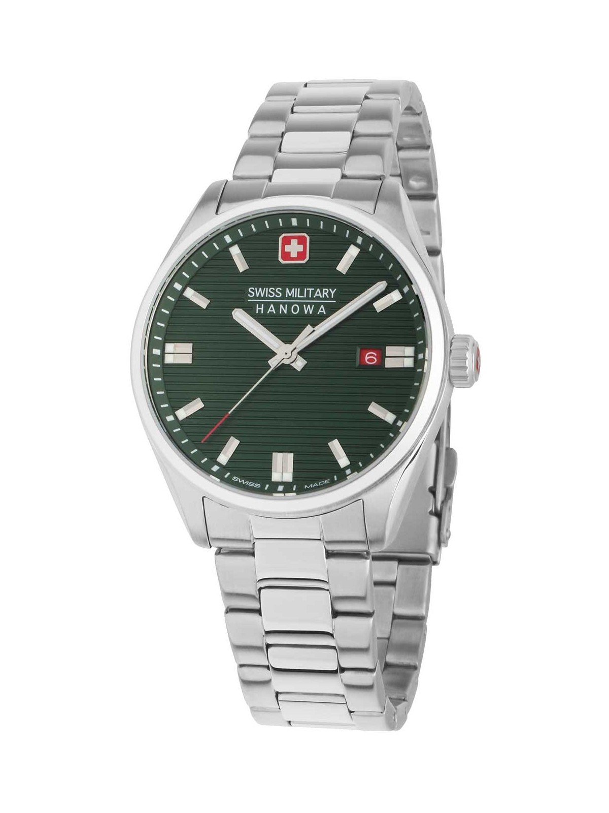orologio uomo Swiss Military Hanowa SMWGH2200105 Roadrunner Mens Watch 40mm 10ATM