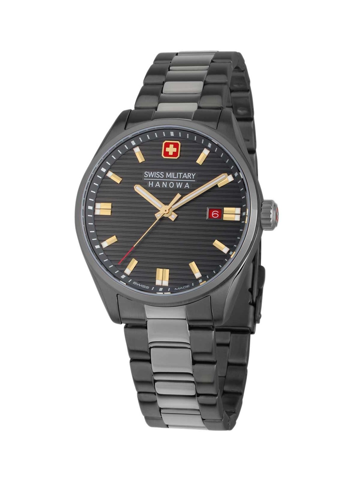 orologio uomo Swiss Military Hanowa SMWGH2200141 Roadrunner Mens Watch 40mm 10ATM