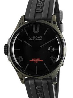 orologio uomo U-Boat 9552 Darkmoon Grey Camouflage Mens Watch 40mm 5ATM