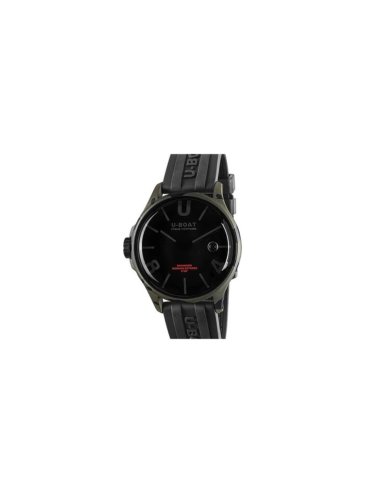 orologio uomo U-Boat 9552 Darkmoon Grey Camouflage Mens Watch 40mm 5ATM