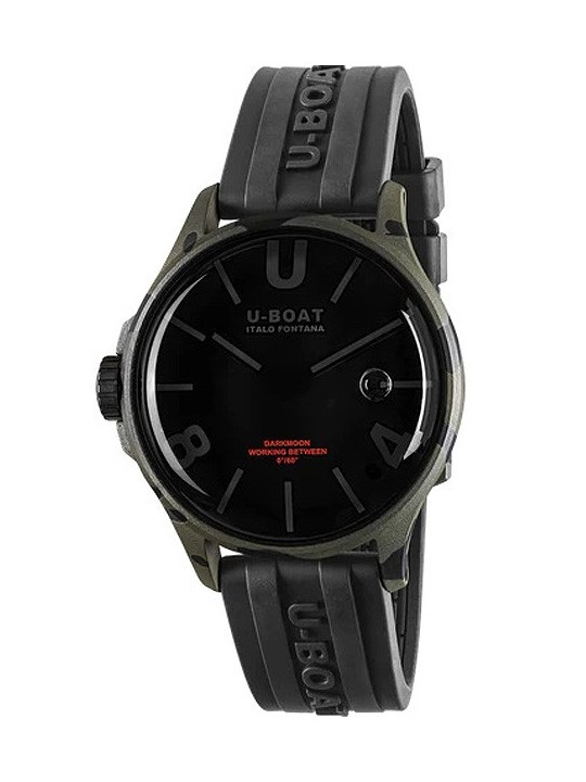 orologio uomo U-Boat 9552 Darkmoon Grey Camouflage Mens Watch 40mm 5ATM