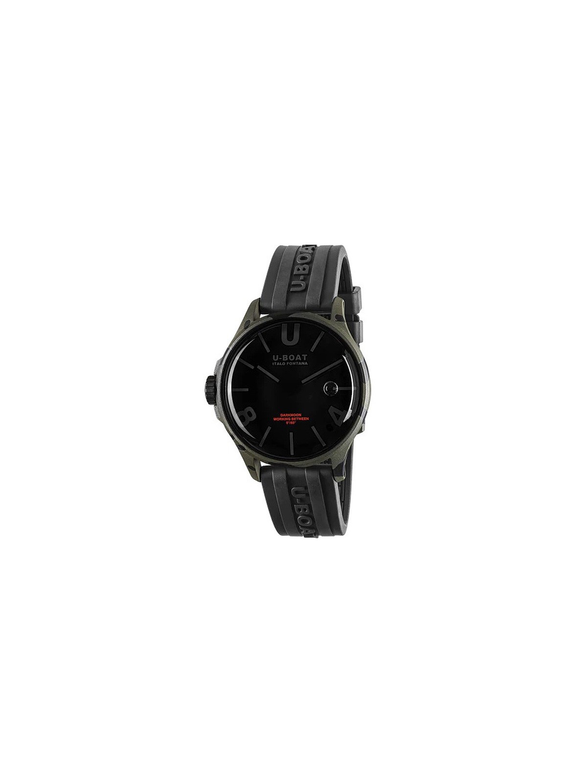 orologio uomo U-Boat 9552 Darkmoon Grey Camouflage Mens Watch 40mm 5ATM