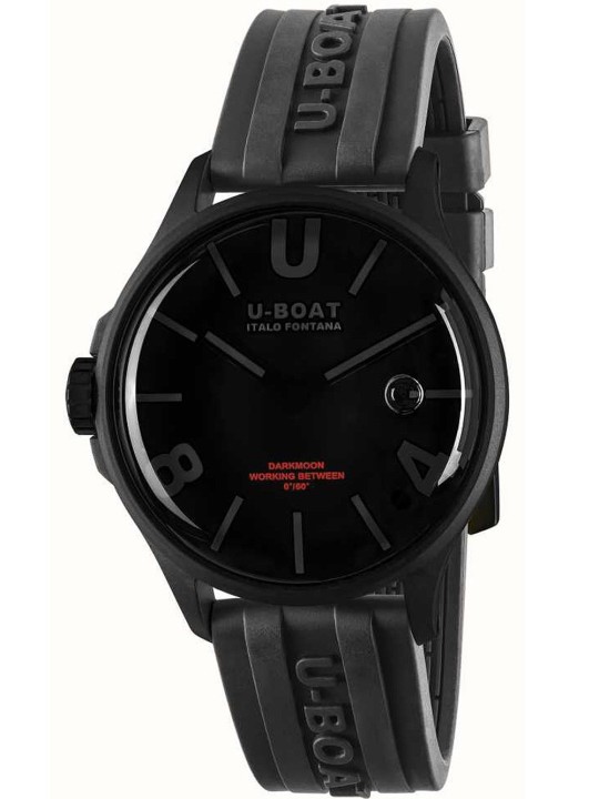 orologio uomo U-Boat 9545 Darkmoon Black PVD Mens Watch 40mm 5ATM
