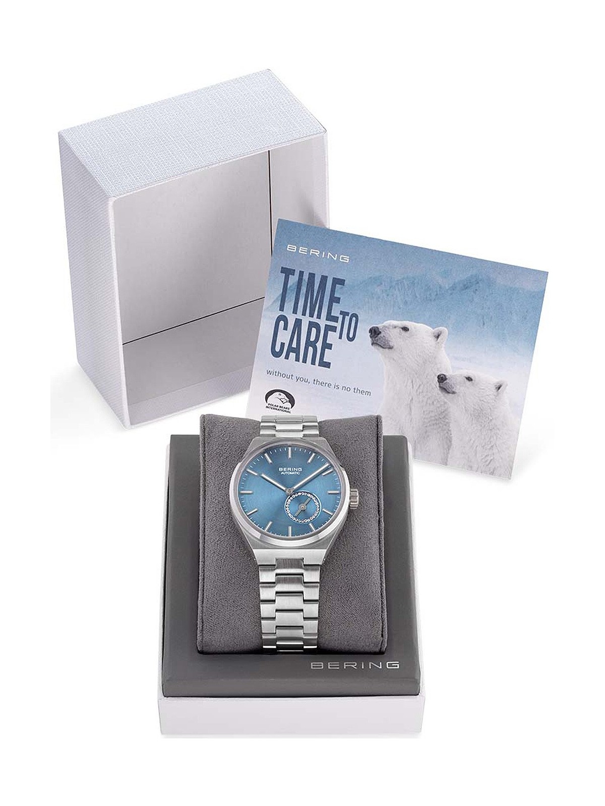 orologio donna Bering 19435-CHARITY Ladies Watch Charity Automatic 35mm 10ATM