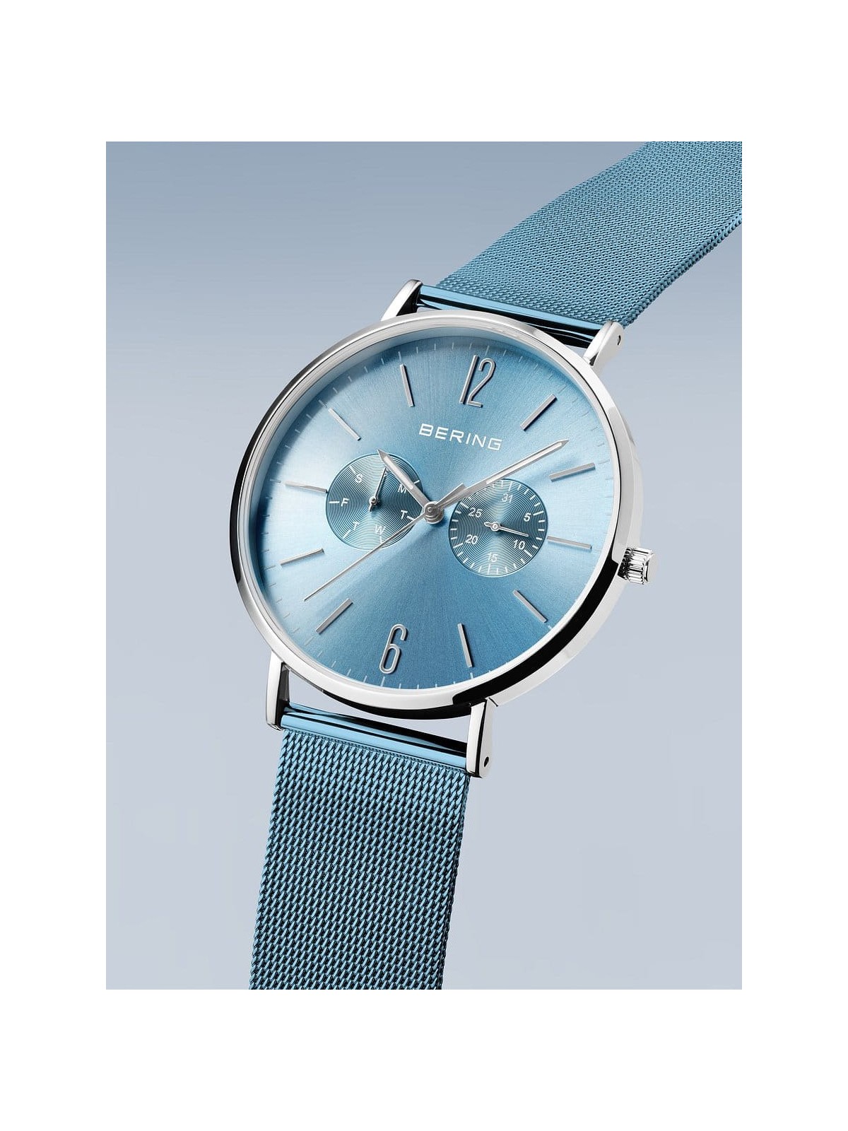 orologio uomo Bering 14240-809 Classic Mens Watch 41mm 3ATM
