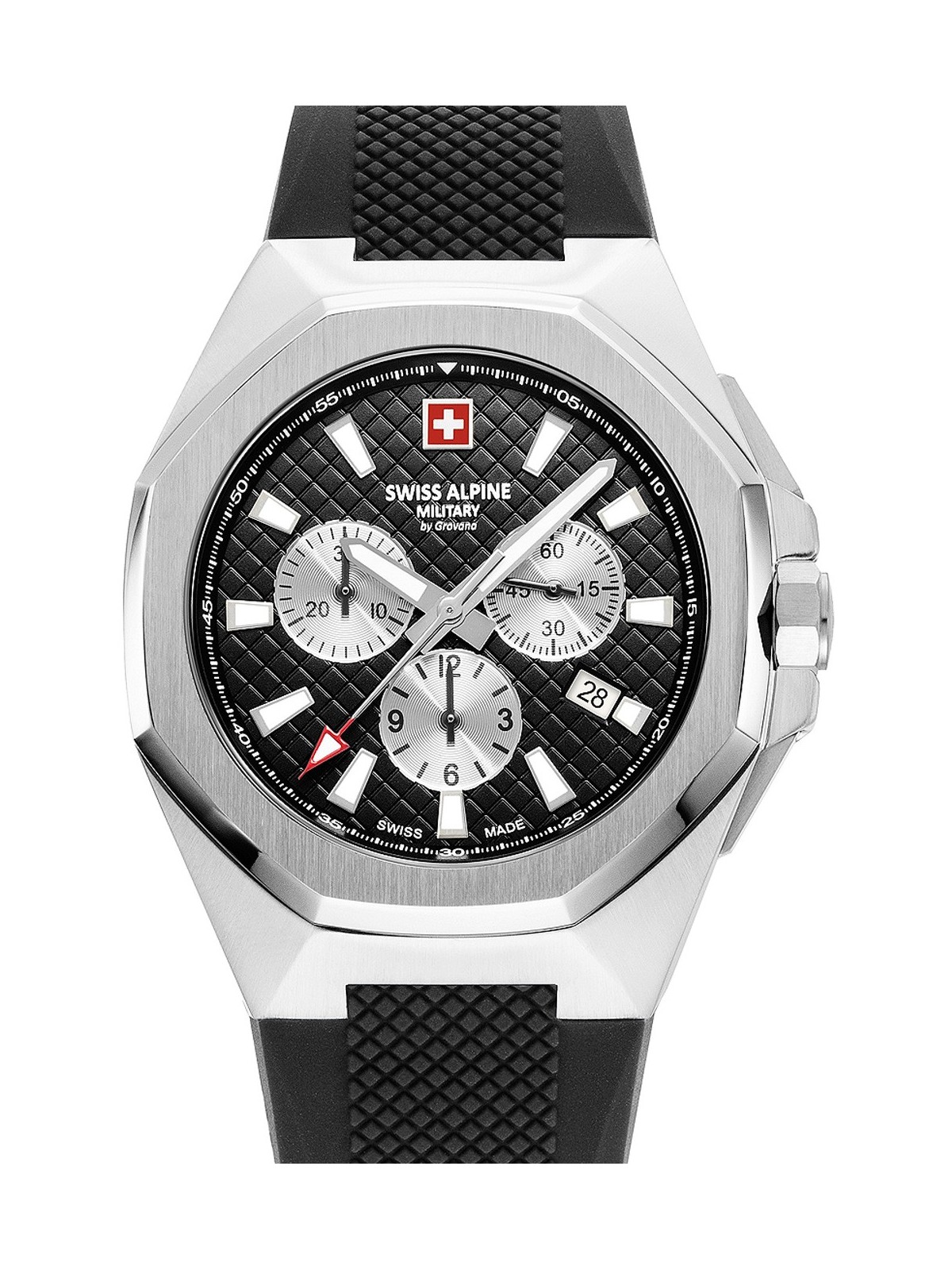 orologio uomo Swiss Alpine Military 7005.9837 Typhoon Chronograph Mens Watch