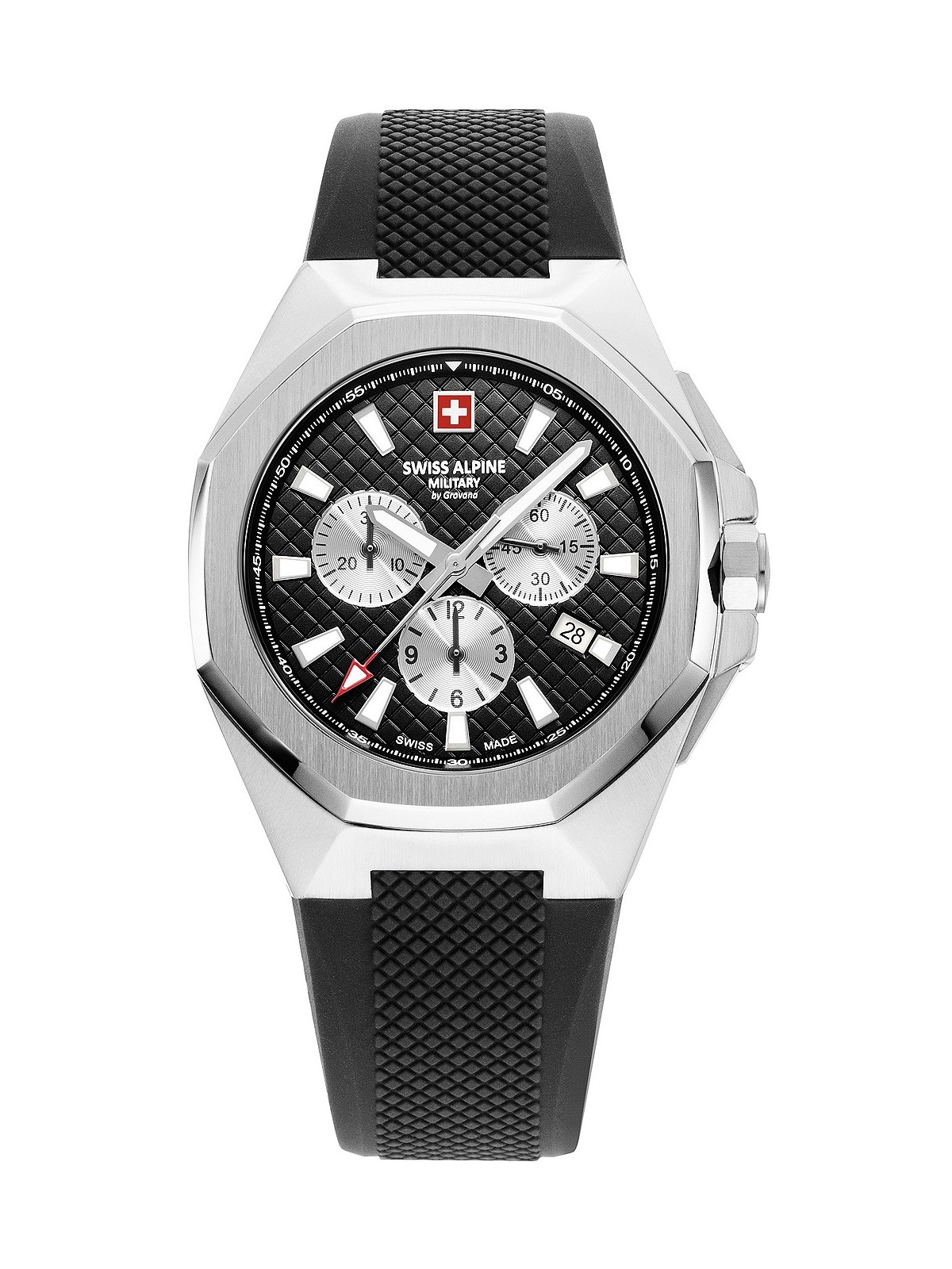 orologio uomo Swiss Alpine Military 7005.9837 Typhoon Chronograph Mens Watch