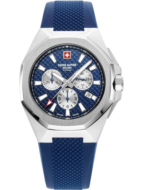 orologio uomo Swiss Alpine Military 7005.9835 Typhoon Chronograph Mens Watch