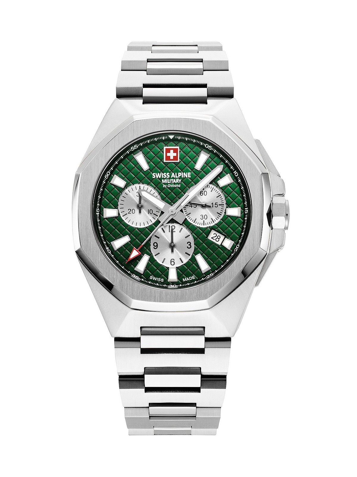 orologio uomo Swiss Alpine Military 7005.9134 Typhoon Chronograph Mens Watch