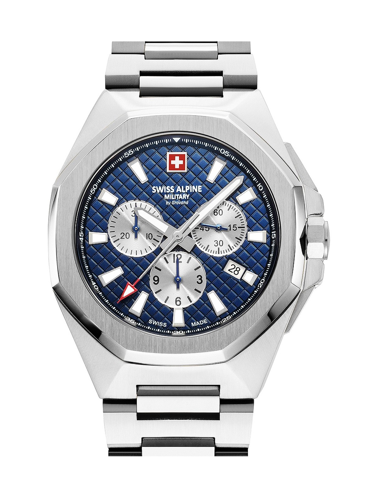 orologio uomo Swiss Alpine Military 7005.9135 Typhoon Chronograph Mens Watch