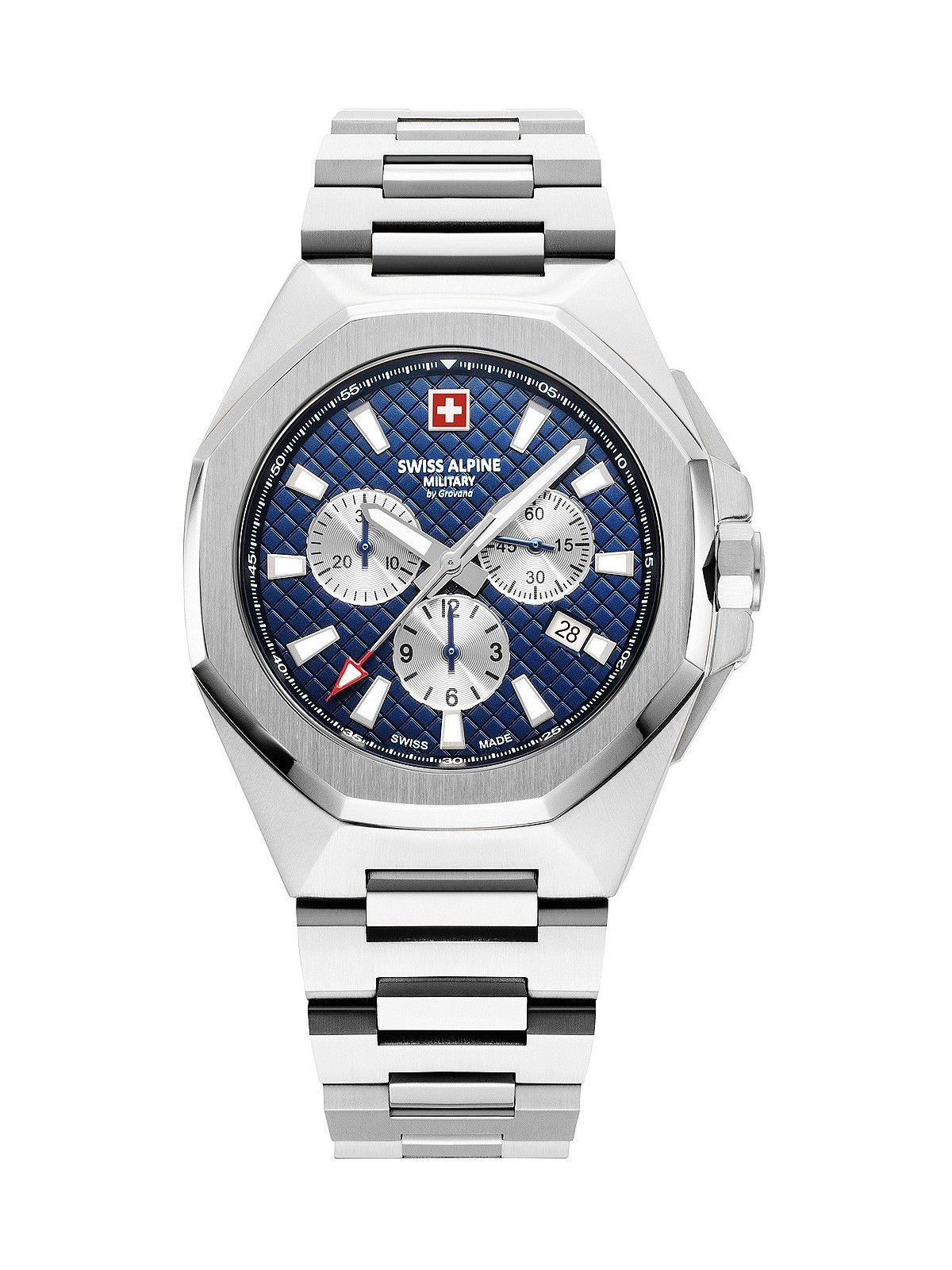orologio uomo Swiss Alpine Military 7005.9135 Typhoon Chronograph Mens Watch