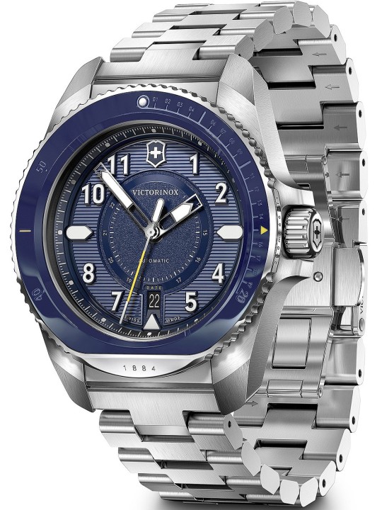 orologio uomo Victorinox 242010 Journey 1884 Automatic Mens Watch 43mm 20ATM
