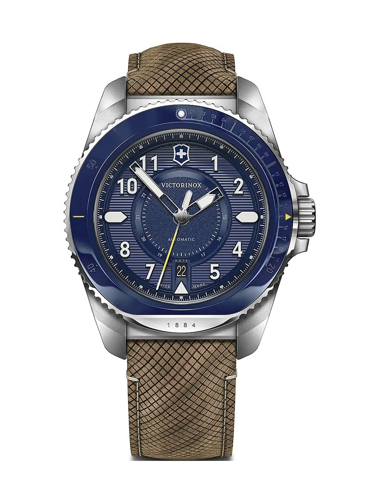 orologio uomo Victorinox 241980.1 Journey 1884 Automatic Mens Watch 43mm 20ATM