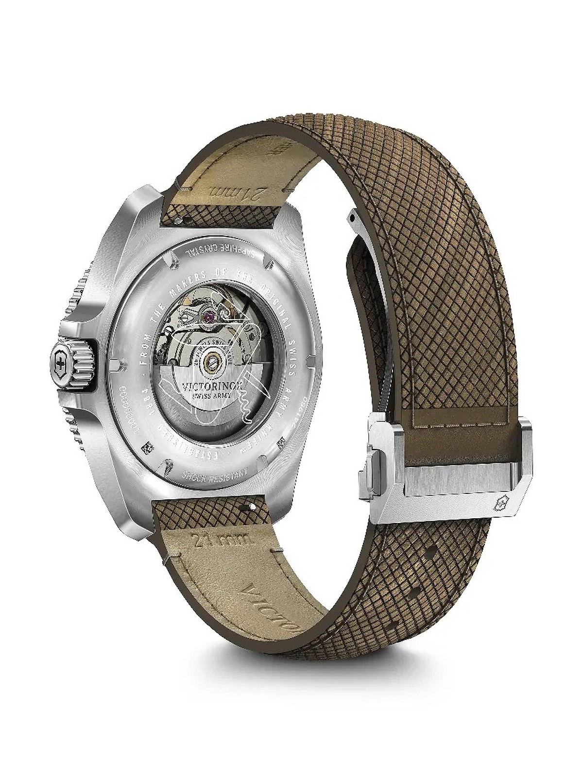 orologio uomo Victorinox 241980.1 Journey 1884 Automatic Mens Watch 43mm 20ATM