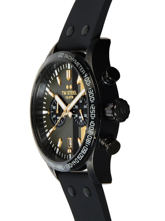 orologio uomo TW-Steel VS122 Volante Sport Chronograph Mens Watch 45mm 10ATM