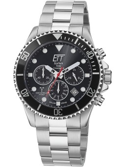 orologio uomo ETT EGS-11607-25M Professional Solar Radio Controlled Chronograph 44mm 20ATM