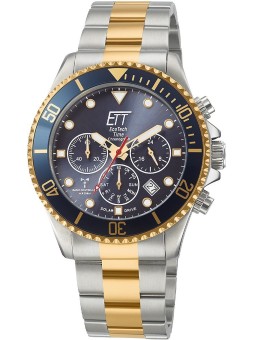 orologio uomo ETT EGS-11609-35M Professional Solar Radio Controlled Chronograph 44mm 20ATM